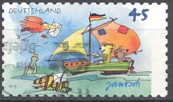 Timbre: Janosch   - adh&eacute;sif -