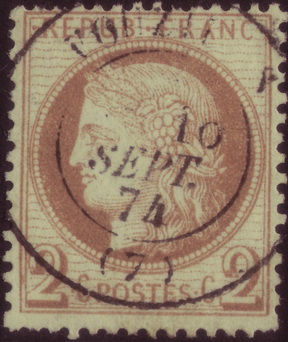 Timbre: C&eacute;r&egrave;s
