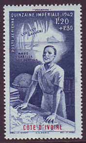 Timbre: Quinzaine Imp&eacute;riale.