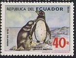 Timbre: Islas Galapagos  Pinguinos