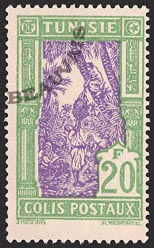 Timbre: R&eacute;colte des dattes