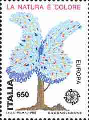 Timbre: La natura &egrave; colore