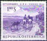 Timbre: Relais de poste en Basse Autriche