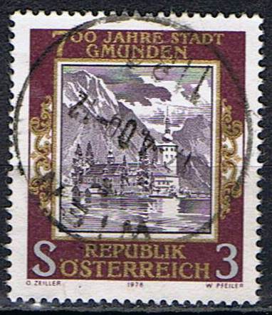 Timbre: Gmunden - Ch&acirc;teau d'Ort