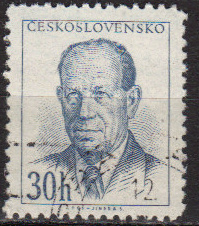 Timbre: Pr&eacute;sident Anton&iacute;n Z&aacute;potock&yacute; Dent 12 1/2