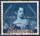 Timbre: Centenaire du timbre, Reine Dona Maria II
