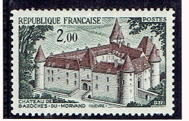 Timbre: Chateau de Bazoches du Morvand