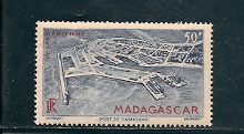 Timbre: Port de Tananarive