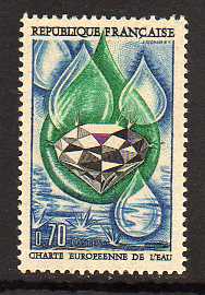 Timbre: 1612 Charte europ&eacute;enne de l'eau