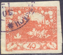Timbre: Vue du Hradcany
