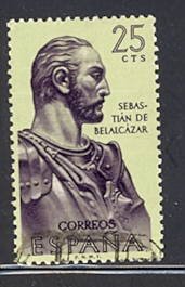 Timbre: Sebastian de Belalcazar