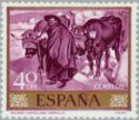 Timbre: "Bouvier castillan" Joaquin Sorolla