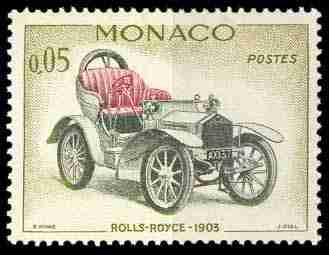 Timbre: Rolls-Royce, 1903