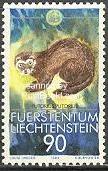 Timbre: Protection de la nature: Putorius putorius