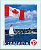 Timbre: Sc 2192 - Drapeau - Lac Bras d'or, Nouvelle-&Eacute;cosse