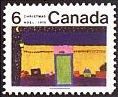 Timbre: Sc 0526 - No&euml;l 1970 - Magasin de jouets