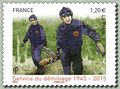 Timbre: Service de d&eacute;minage