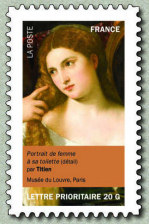 Timbre: Portraits de femmes dans la peinture -