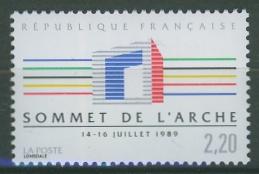 Timbre: 2600 Sommet des pays industrialis&eacute;s