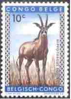 Timbre: Antilope rouanne