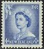 Timbre: Reine Elizabeth II (petits chiffres)