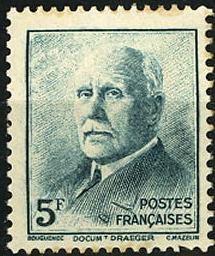 Timbre: P&eacute;tain COIN DATE 