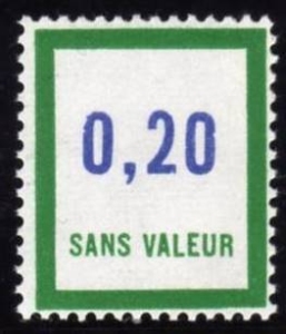 Timbre: Fictif de 1966
