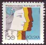 Timbre: Ann&eacute;e internationale de la femme