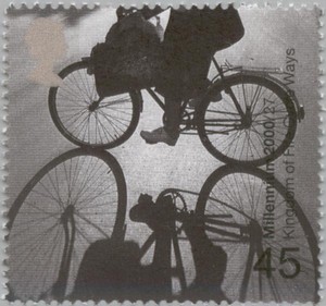 Timbre: Mill&eacute;nium : royaume de piste cyclable