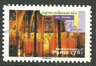 Timbre: L'art gothique en France : Paris