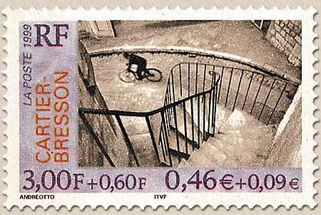 Timbre: Grands Photographes : Henri Cartier-Bresson.