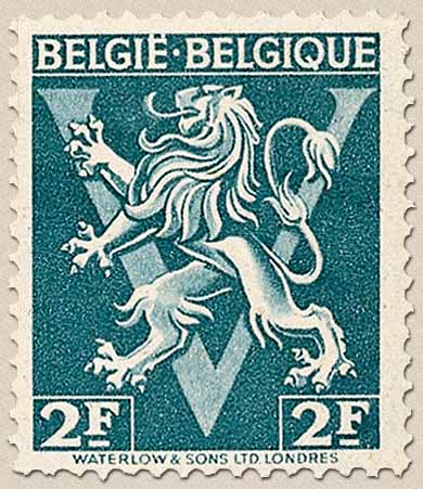 Timbre: Lion h&eacute;raldique