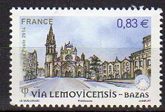 Timbre: Cath&eacute;drale de Bazas