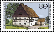 Timbre: Ferme saxonne