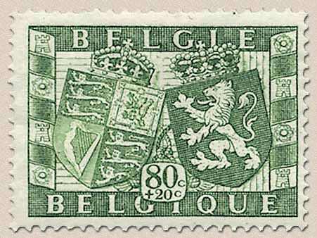 Timbre: Amiti&eacute; anglo-belge   