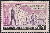 Timbre: Ecole normale de Strasbourg