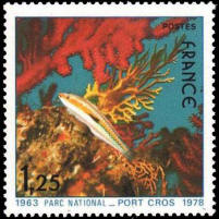 Timbre:  Parc National de Port-Cros 