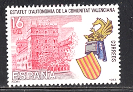 Timbre: Palais de la g&eacute;n&eacute;ralit&eacute; de Valence