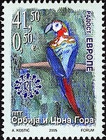 Timbre: Joie de l'europe