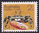 Timbre:  Crabe