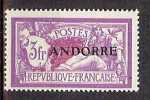 Timbre: Type Merson (3F lilas et carmin)