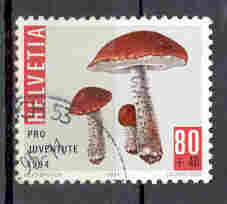 Timbre: Pro Juventute 1994 : bolet orang&eacute;