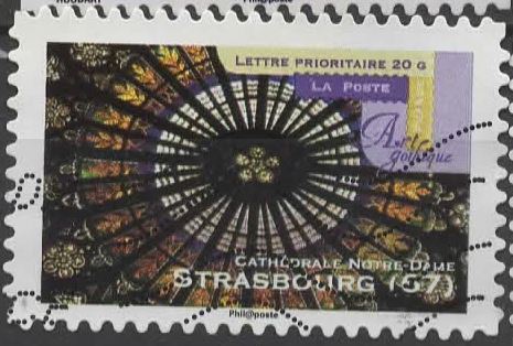 Timbre: Strasbourg - Cath&eacute;drale de Strasbourg