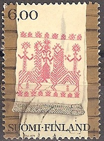 Timbre: Artisanat tissu car&eacute;lien