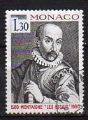 Timbre: Portrait de Monaigne