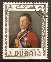 Timbre: Duc de Wellington - Oeuvre de Goya