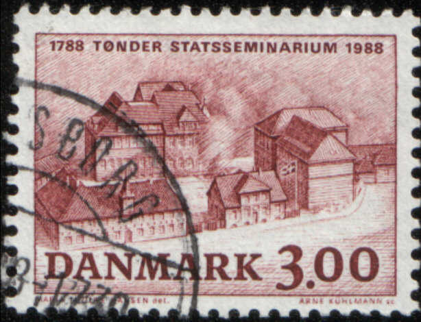 Timbre: &Eacute;cole normale publique de T&oslash;nder