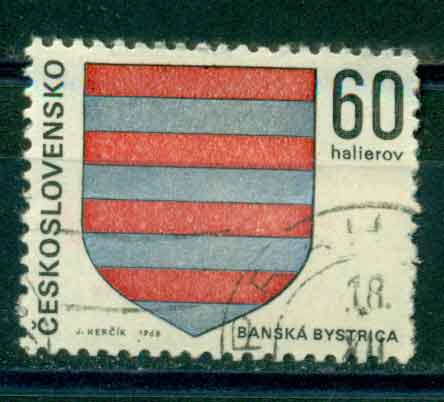 Timbre: Armoiries de ville : Banska Bystrica 