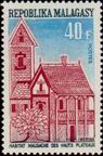Timbre: Habitat Malgache des hauts plateaux