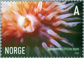 Timbre:  vie sous-marine en mer de Norv&egrave;ge
